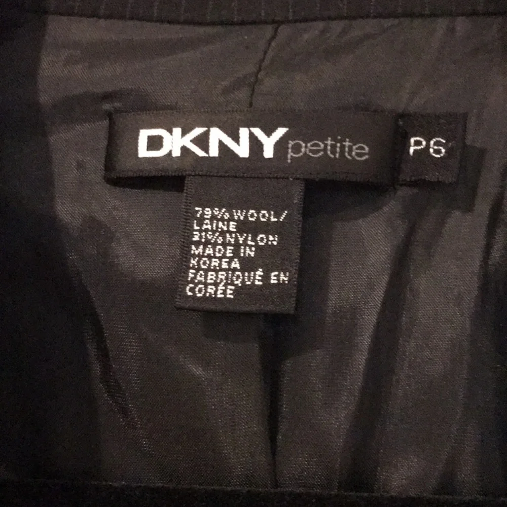 DKNY Wool Pin-Stripe Suit - Picture 2 of 8